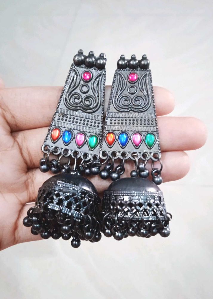 Ethnic Jhumka Earrings