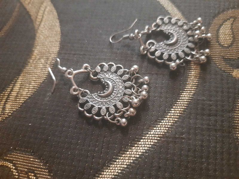 Silver Boho Earrings