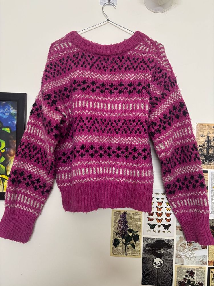 Primark Patterned Knit Sweater