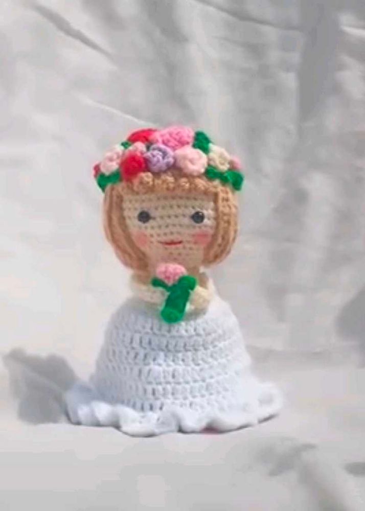 Crochet Bride Doll