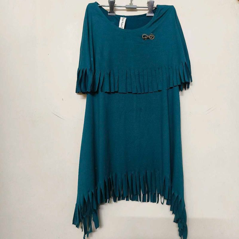 Dark Green Heavy Designer Top
