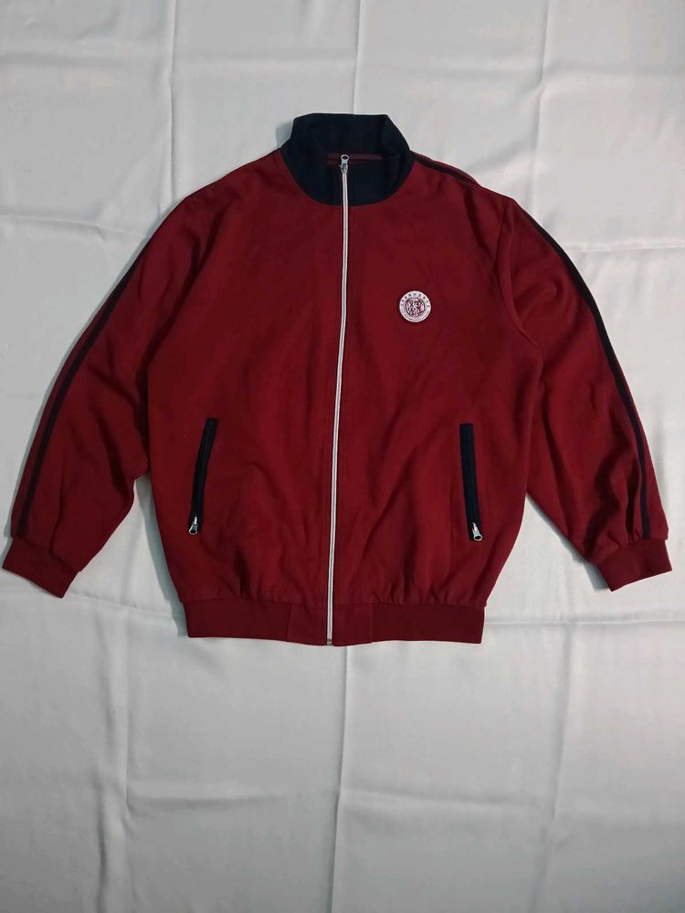 Red Casual Jacket
