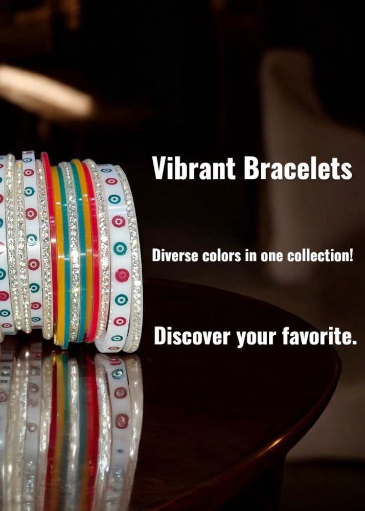 Colorful Indian Bangles