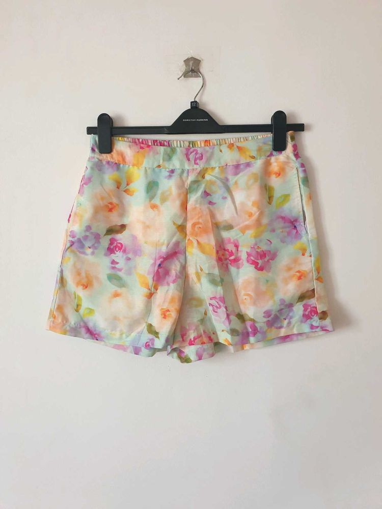 Floral Print Shorts