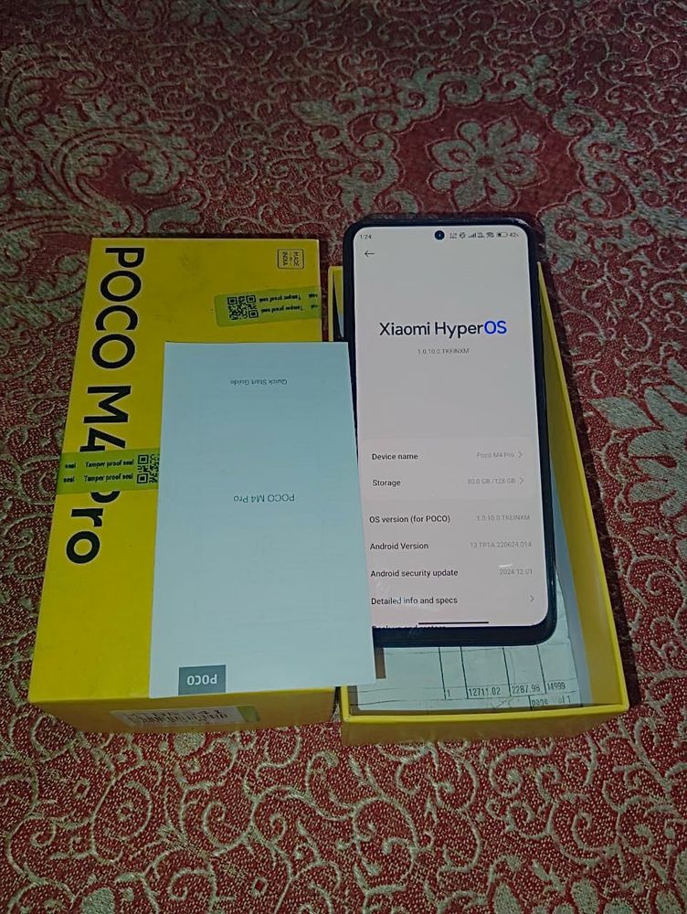 POCO M4 Pro 128GB 5000Mah battery