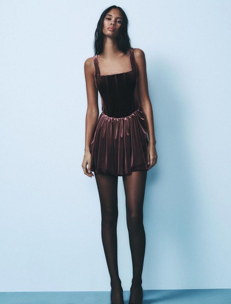 ZARA Corset Style Dress