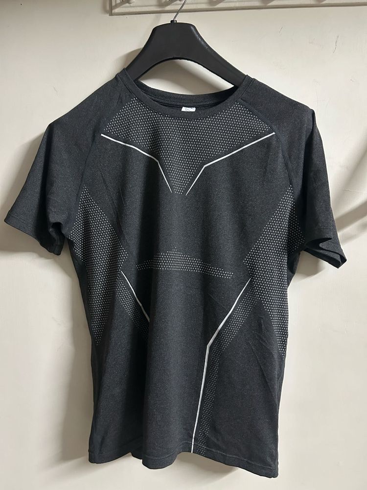 Gray Graphic T-Shirt