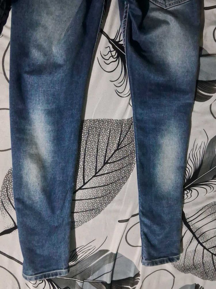 Stylish Blue Denim Jeans