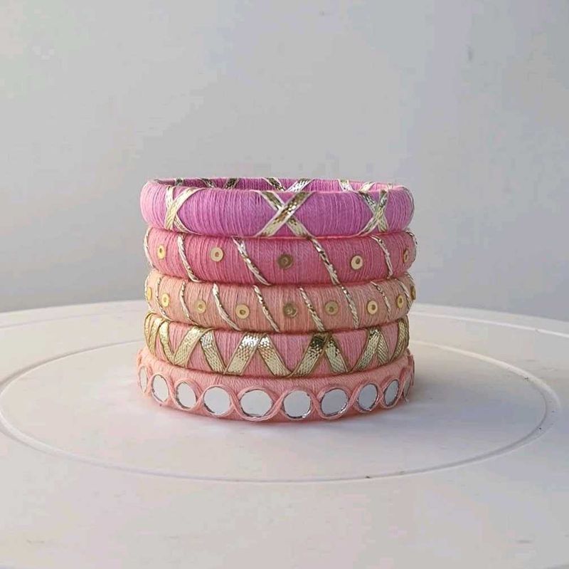 Baby Pink Bangles