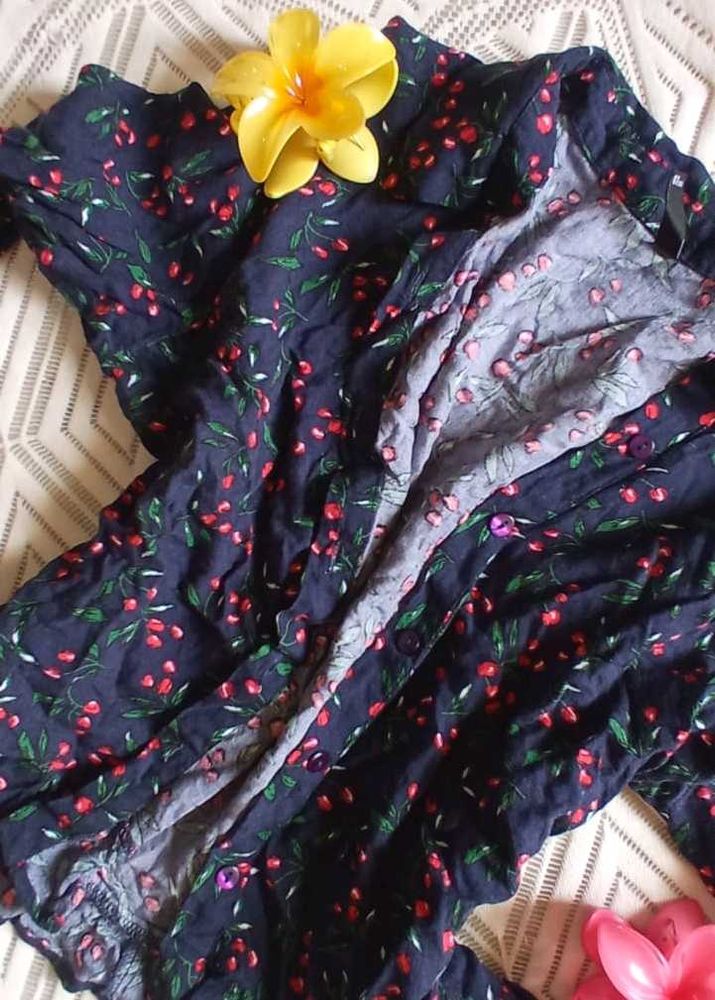 Cherry Frilly Shirt 💕