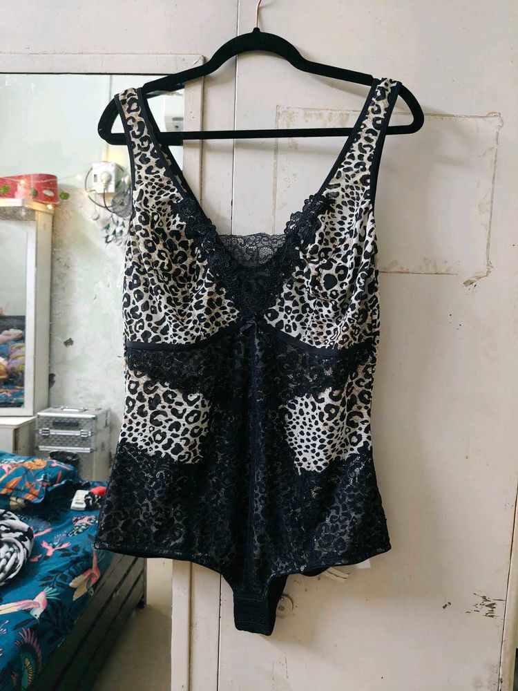 Leopard Lace Bodysuit