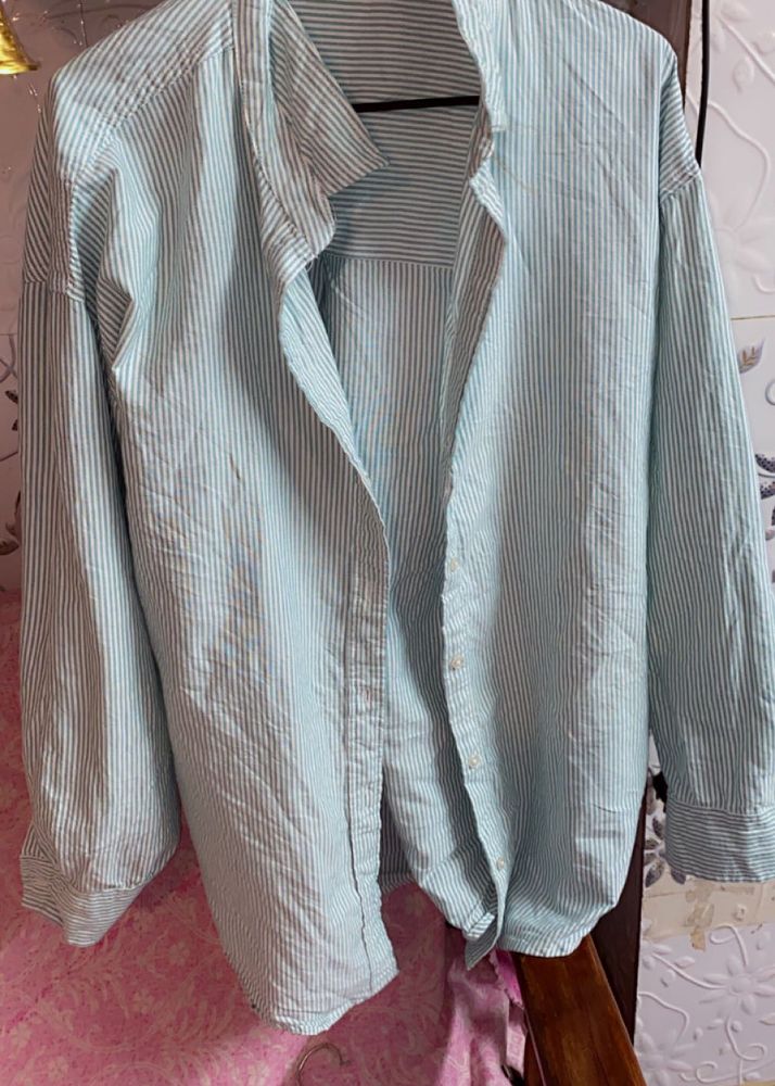 Striped Shirt Green