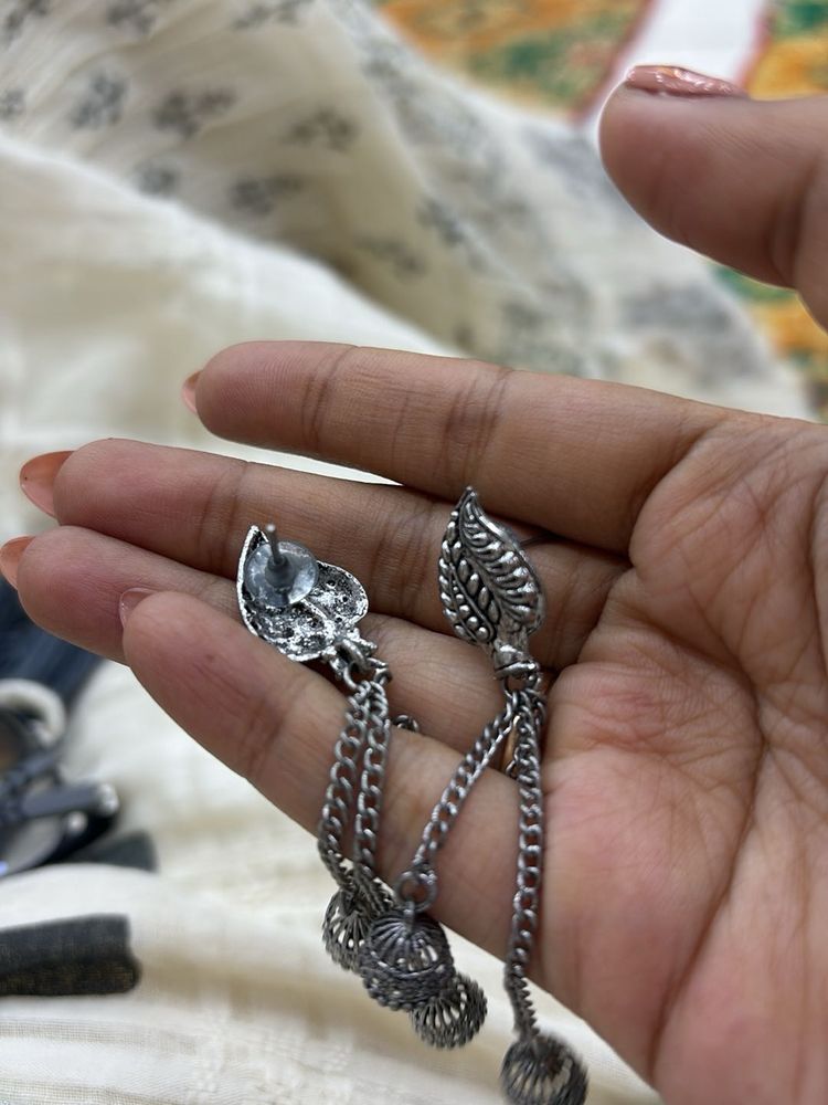 Oxidised Earings