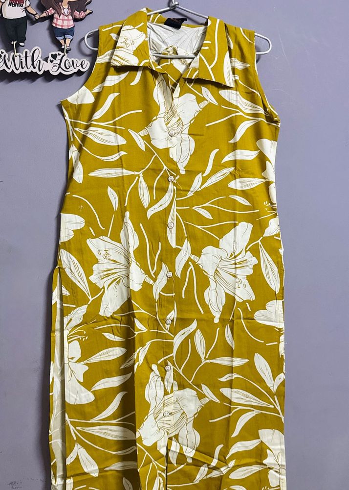 Floral Sleeveless Dress