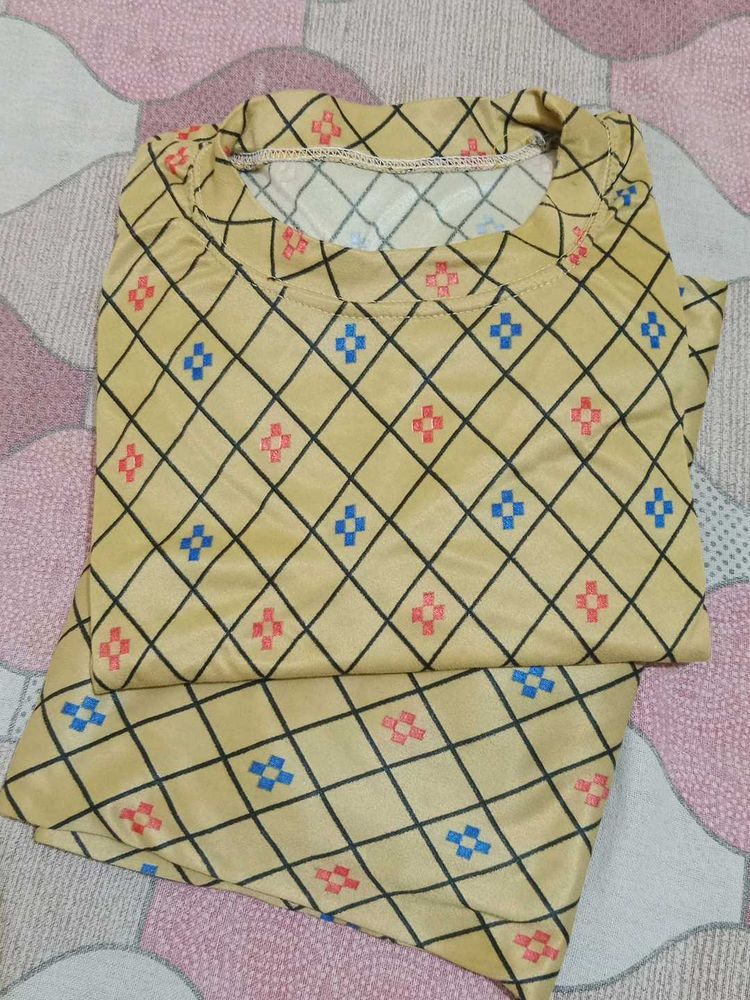 Night Suit L To Xxl Can Wear