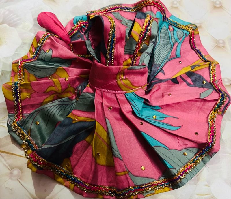 Laddu Gopal Fancy Dress Fabric Cotton Size 5,6,7,8