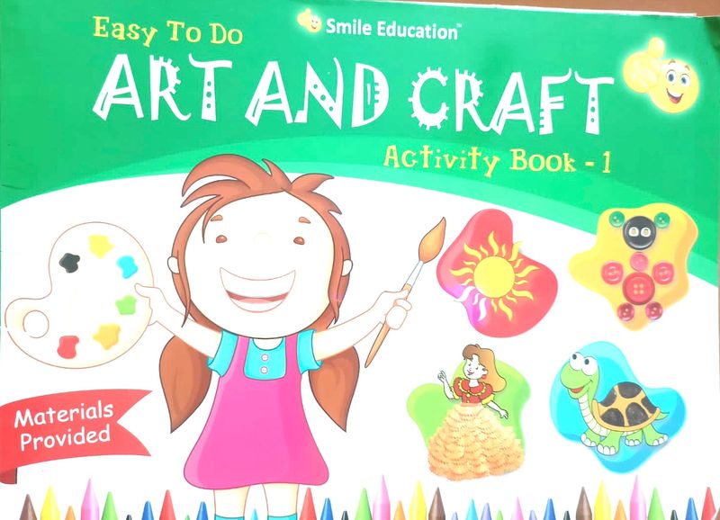 1+1 COMBO 🔥ART &amp; CRAFT,COLOURING &amp; DRAWING BOOK 📚