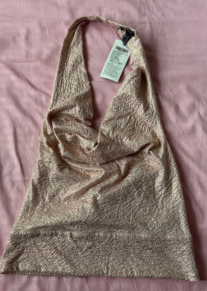 Sparkly Halter Top