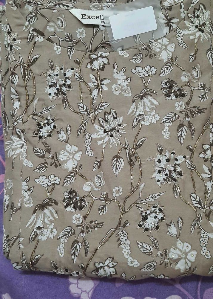 Excellent Plus Floral Kurti - Size 2XL