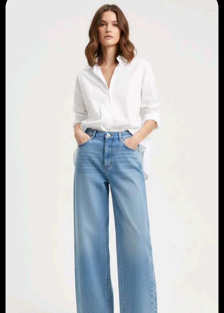Zara blue jeans