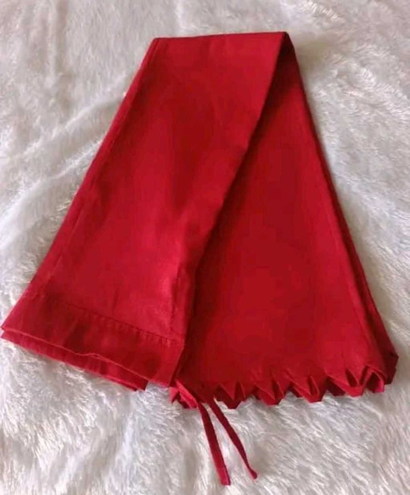 Red Cotton Designer Peticot