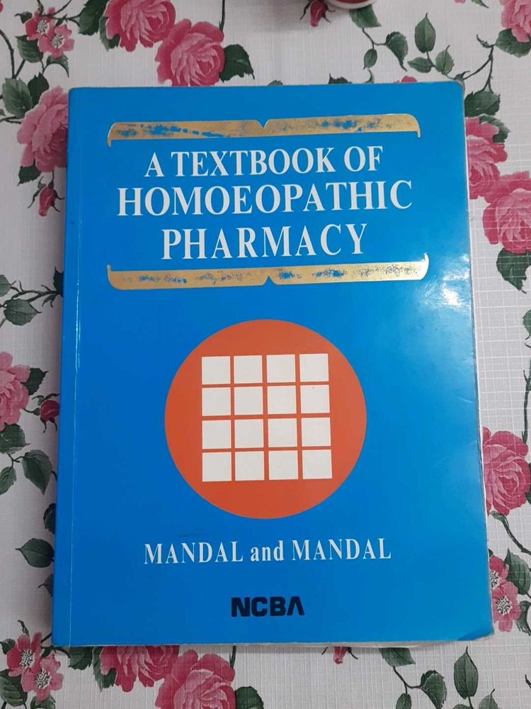 Homoeopathic Pharmacy Book