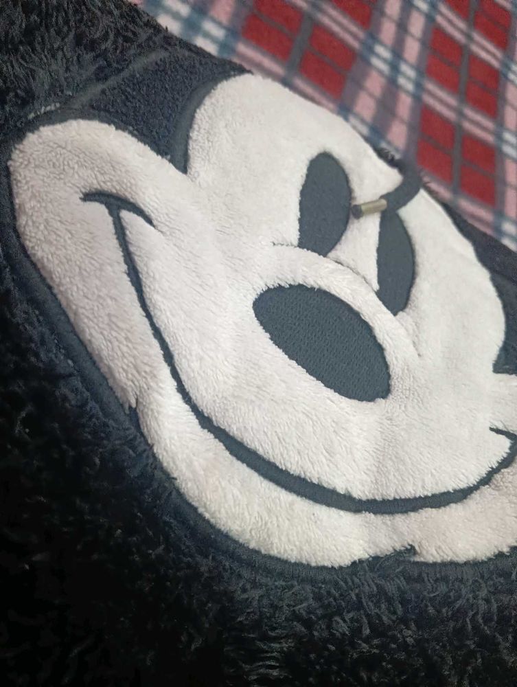 Mickey Mouse Fuzzy Sweatshirt, Hoodie