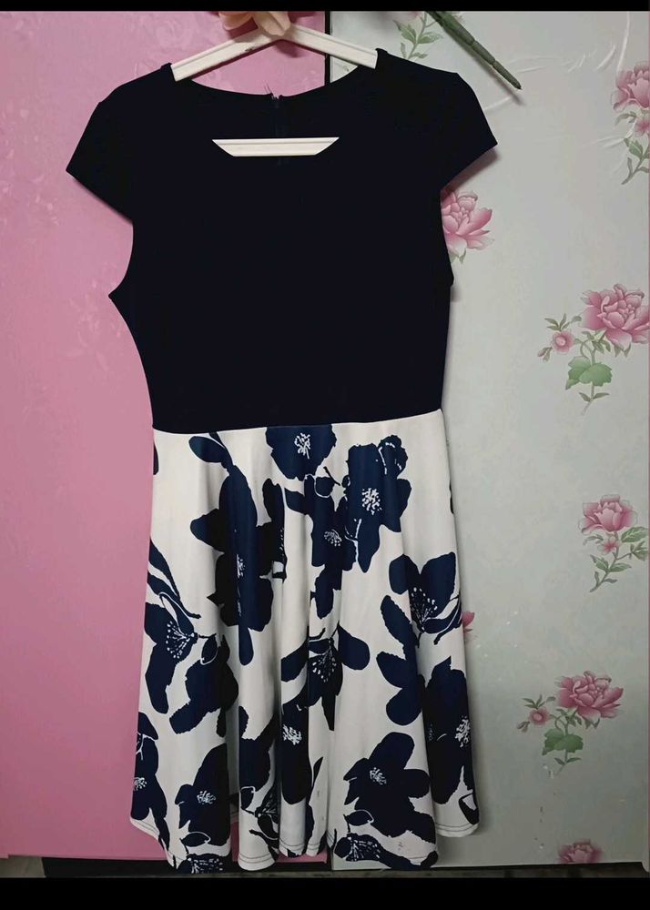 navy blue frock
