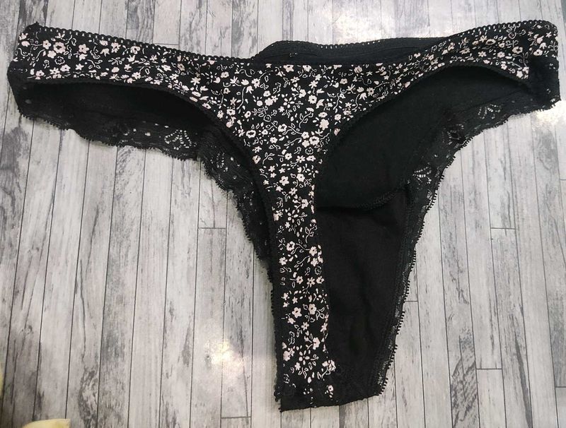 Floral Lace Panty 🧡