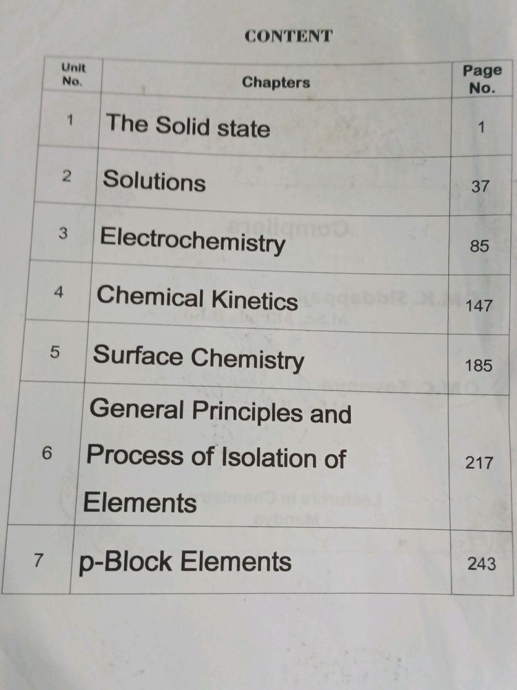 2nd Pu Chemistry Notes For Boards And Competitive Exams