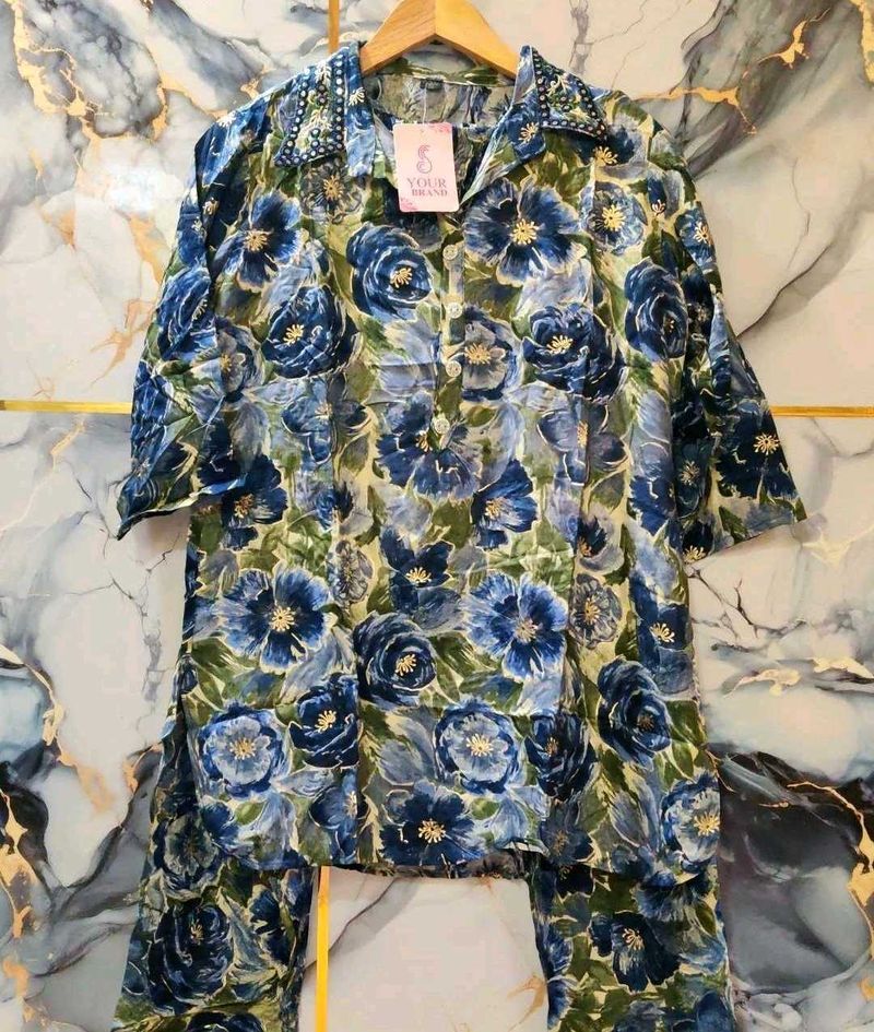 combo brand new co-ord set of 2 Floral Print XXL