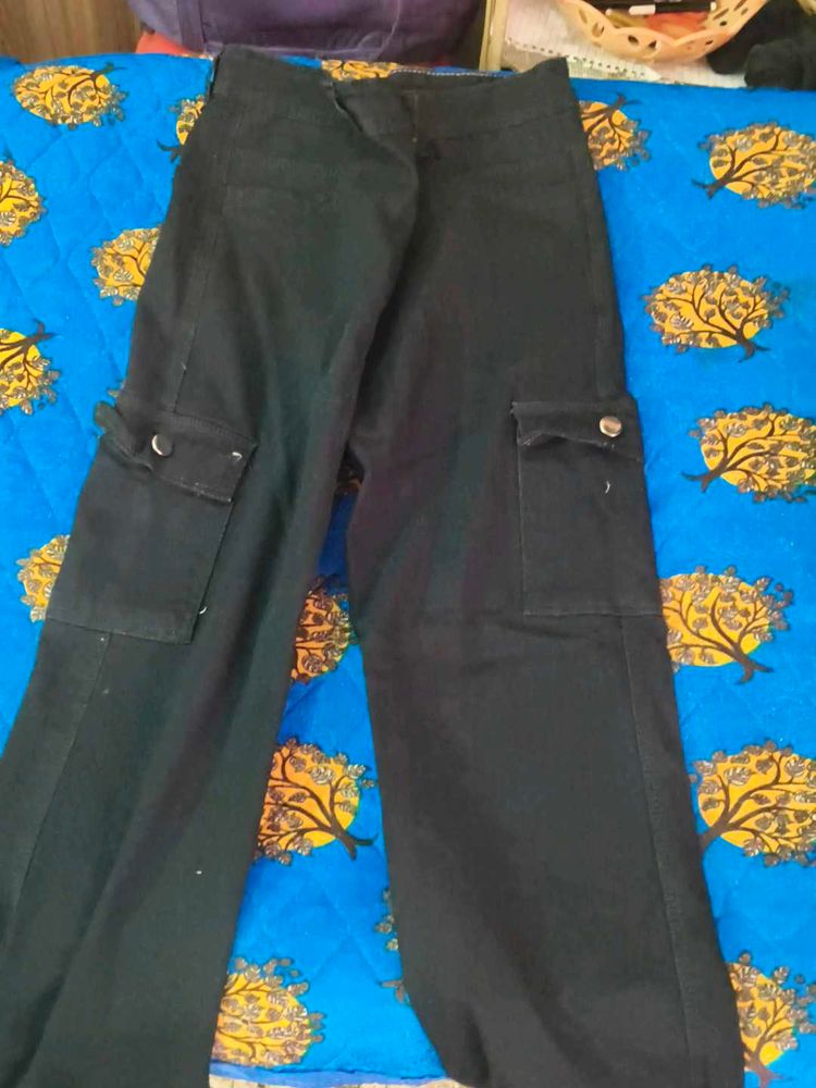 Black Cargo Pants