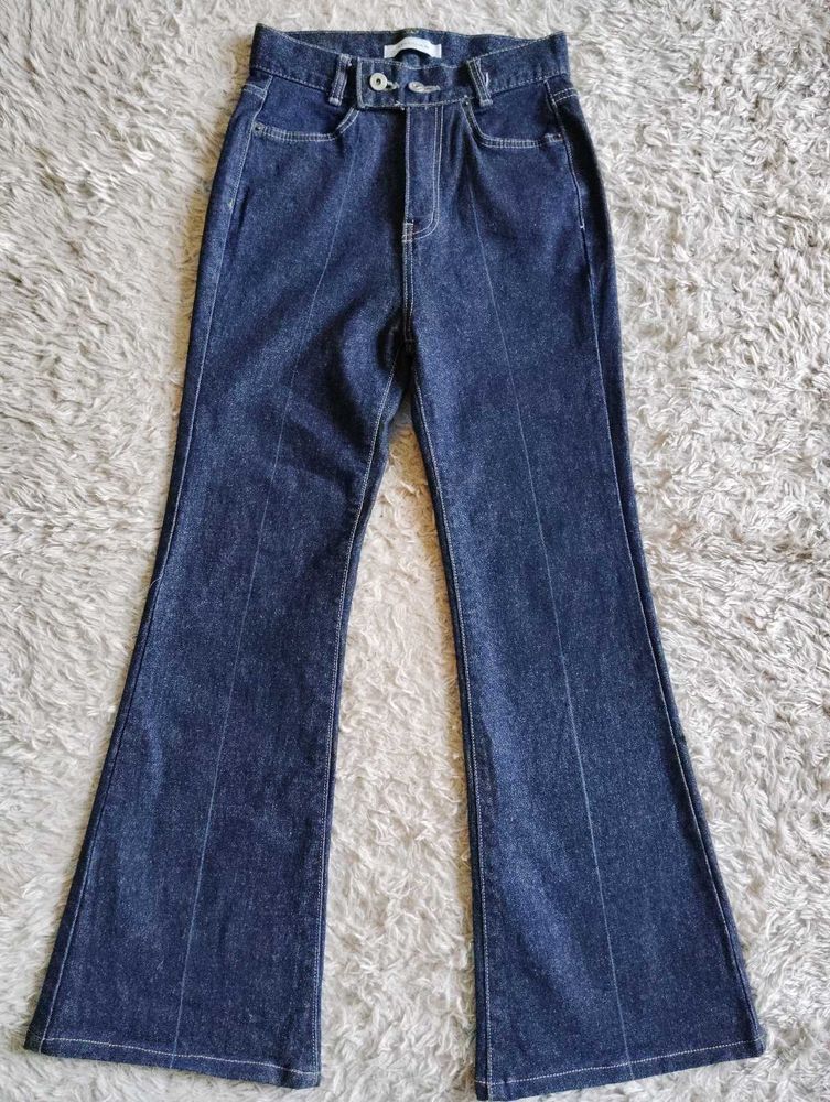 High waist Bootcut Denim