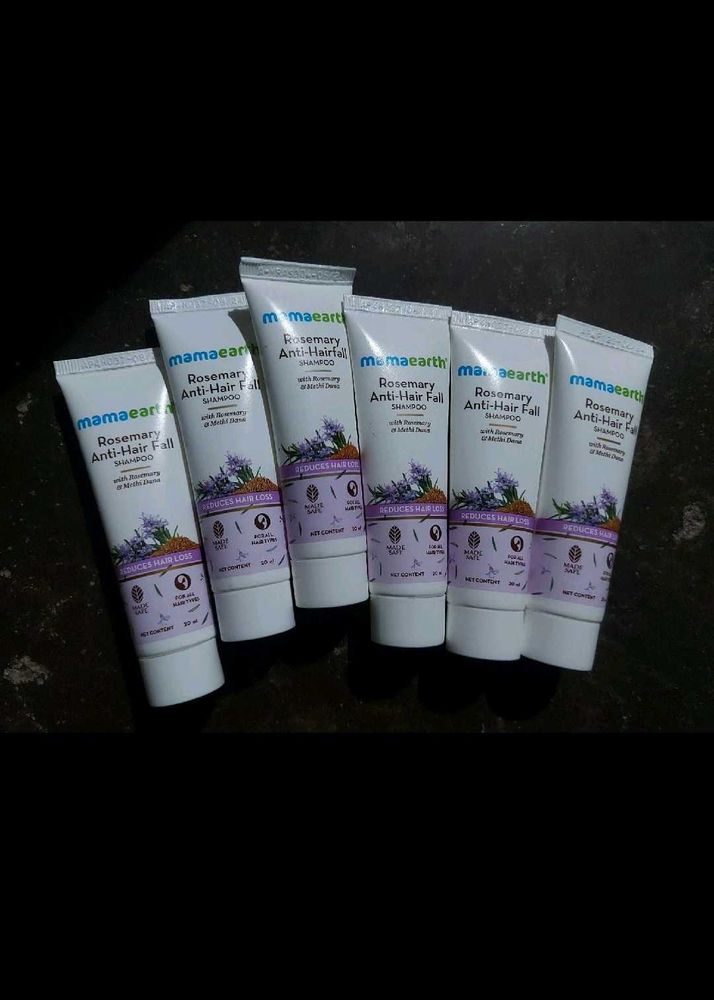 Mamaearth Rosemary Anti-Hair Fall Shampoo ( 3 piec