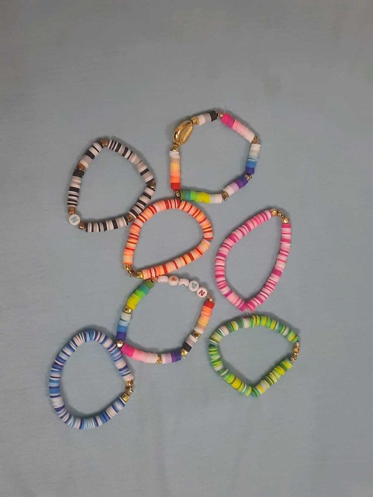 Clay Beads Bracelets