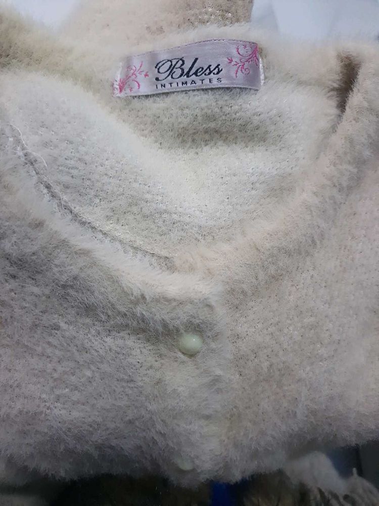 Bless Intimates Fuzzy Cardigan