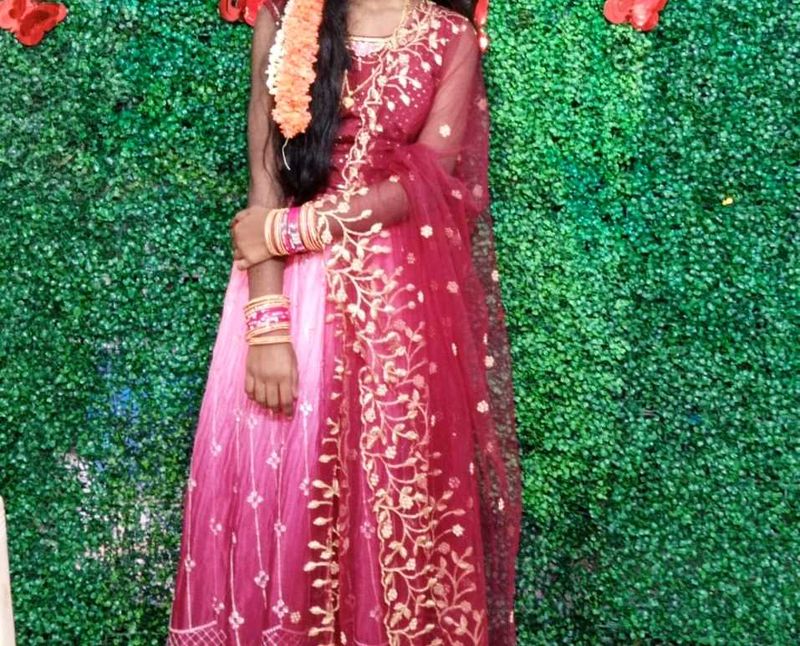 Brown Lehenga