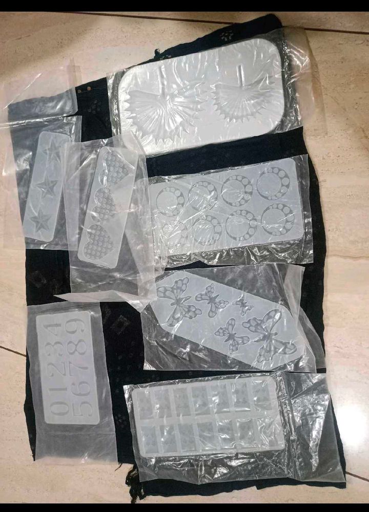Resin Crafting Molds - Variety Pack