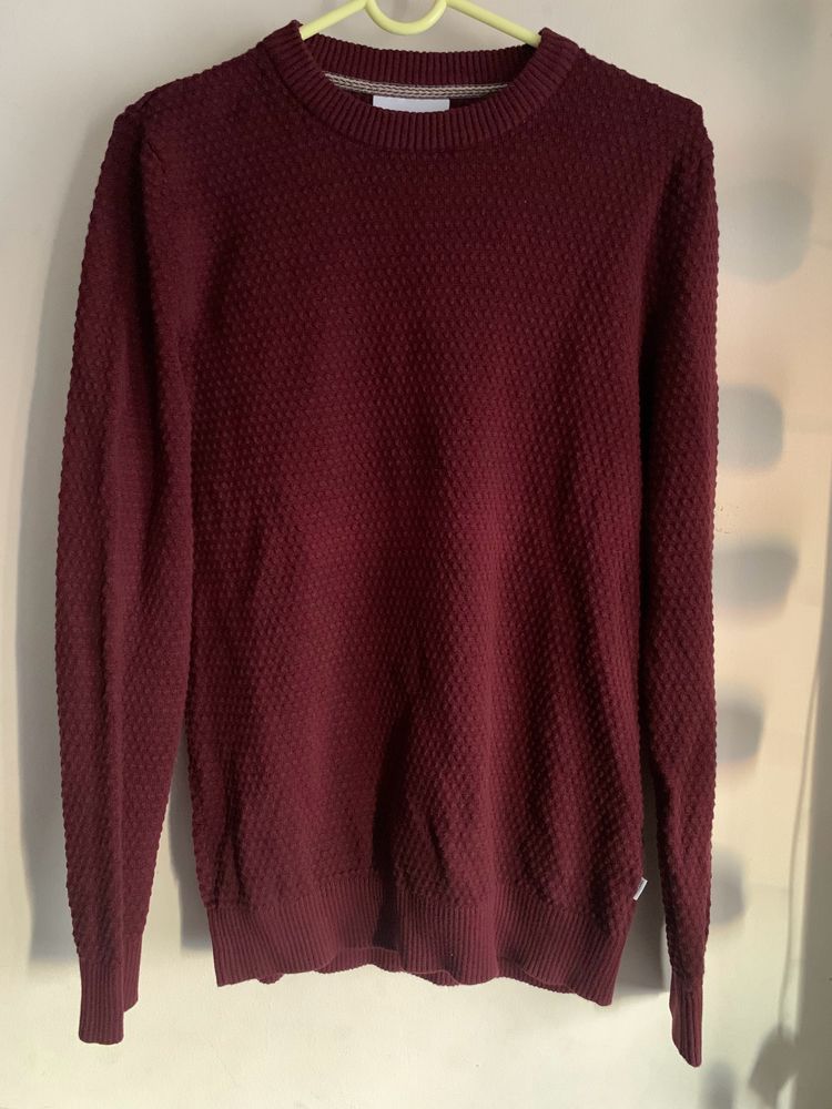 Jack and Jones Maroon sweatshirt