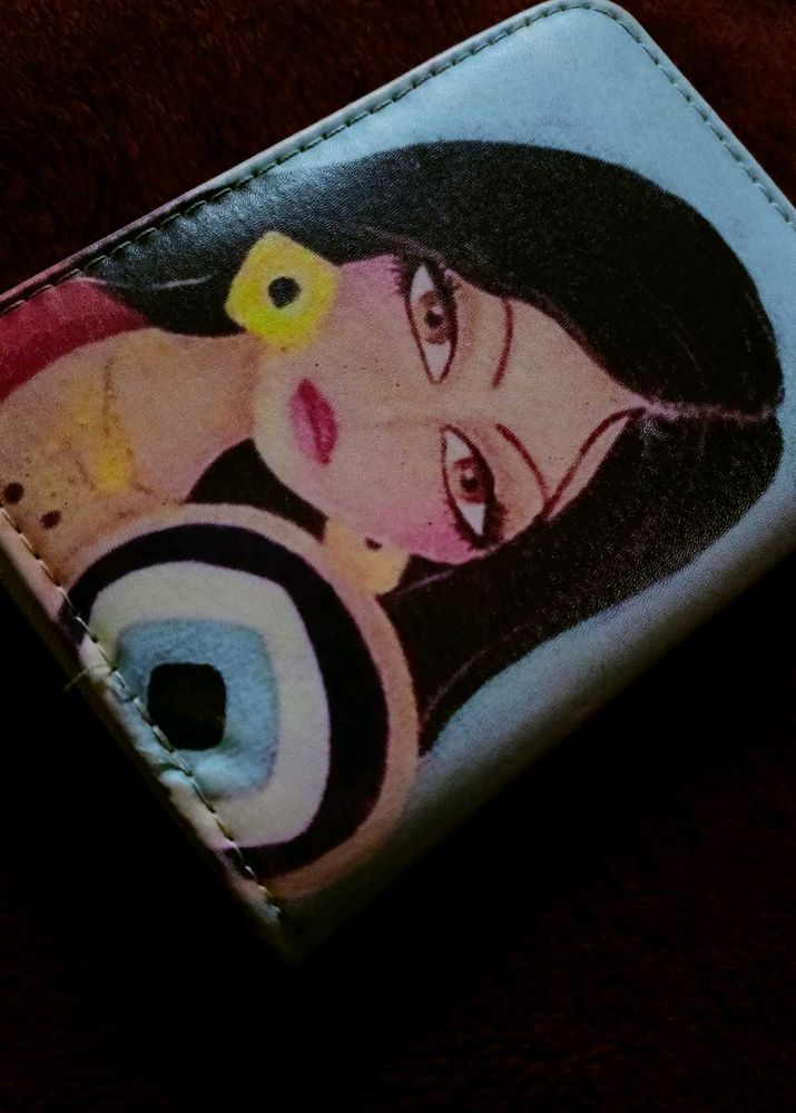 Wallet With A Girl Designed