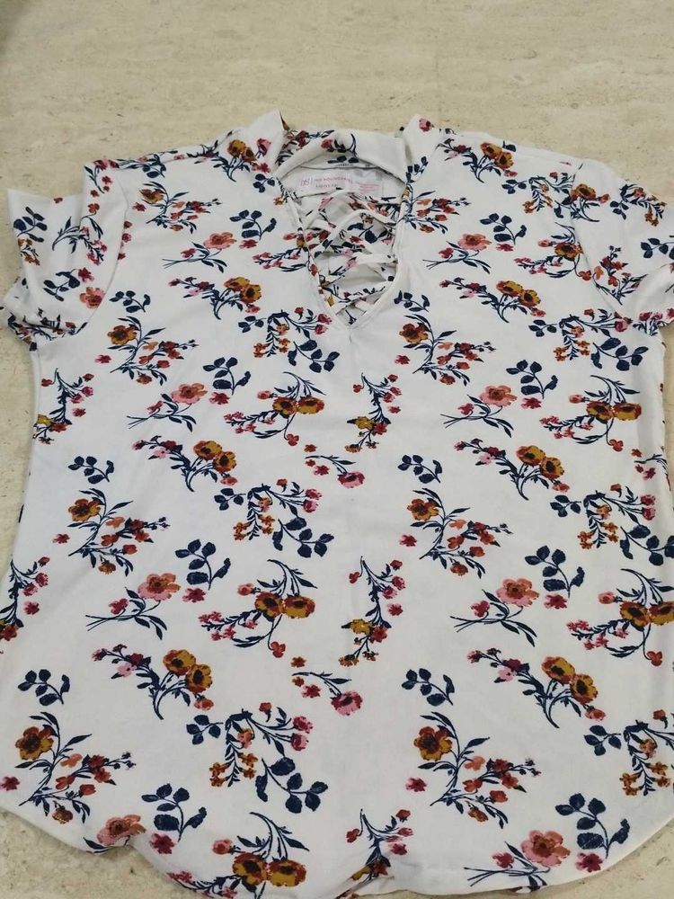 Floral Print Top