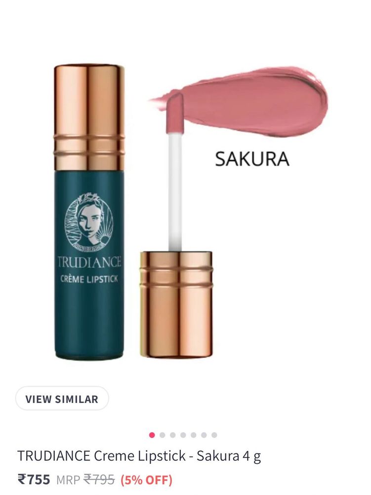 TRUDIANCE Sakura Creme Lipstick - New!