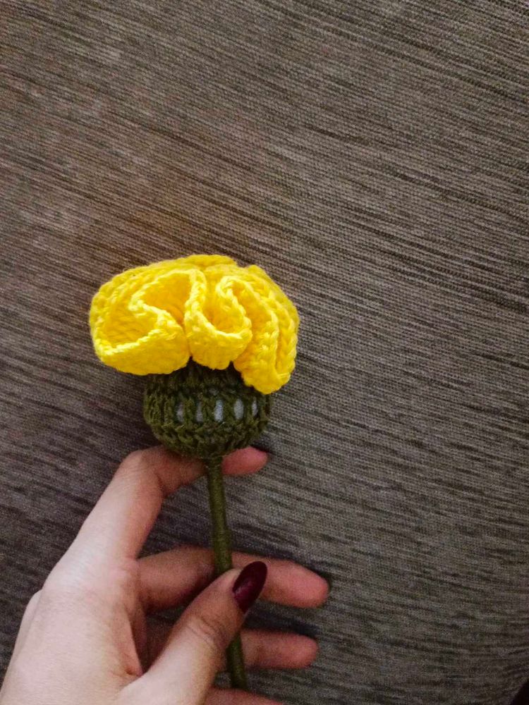 Hand Made Yellow Flower