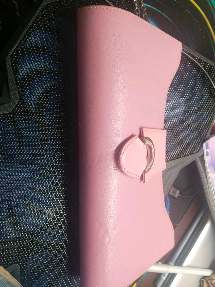 Pink Butterfly Hand Purse 👛