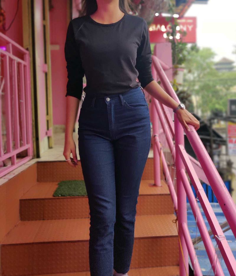 Navy Blue Skinny Jeans