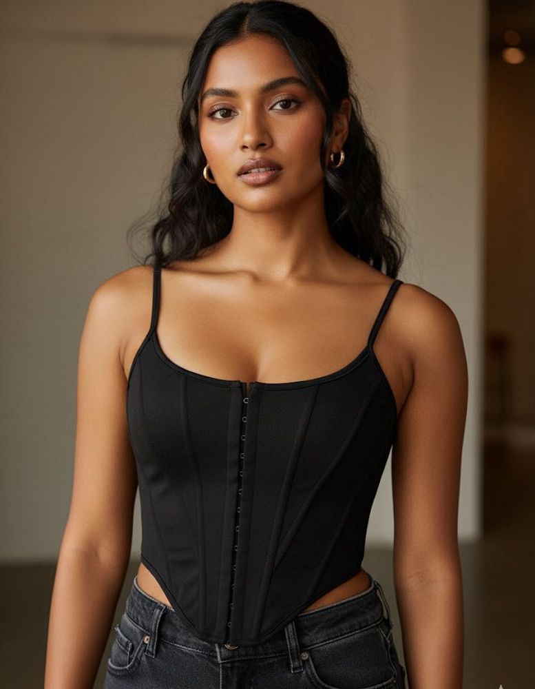 Black Corset Top