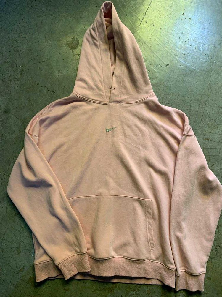 Nike Pink branded Hoodie