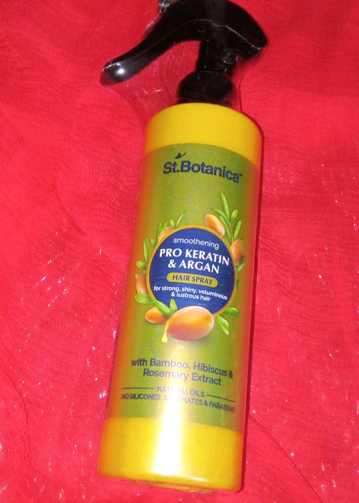 St. Botanica Pro Keratin And Argan Hair Spray