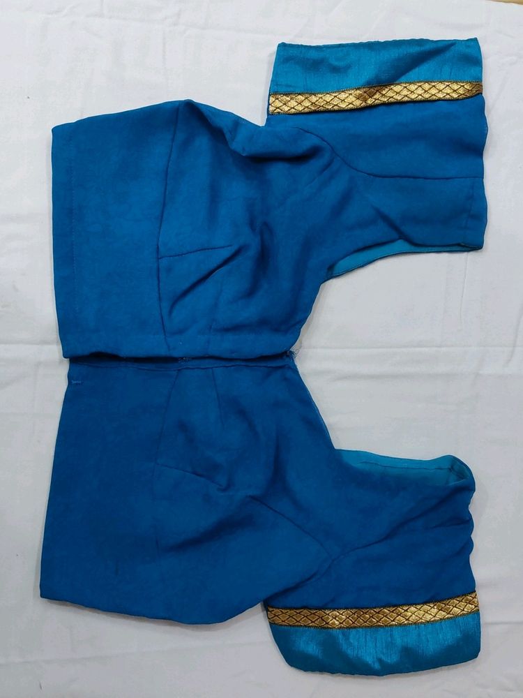 Blue Designer Blouse
