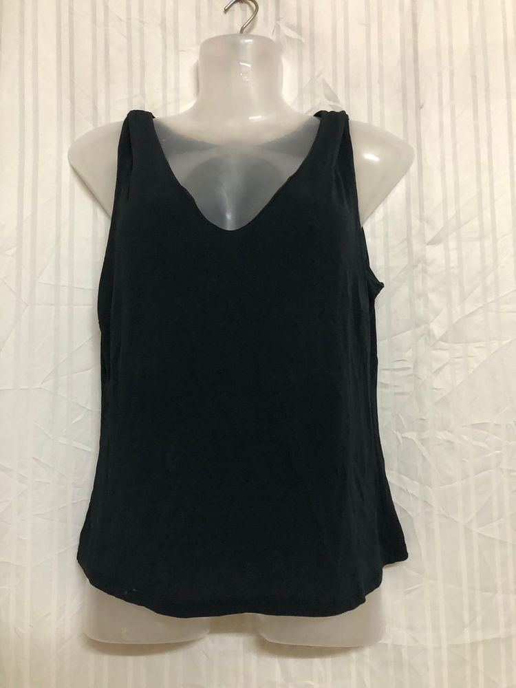 Eccentrica Blue Sleeveless Top